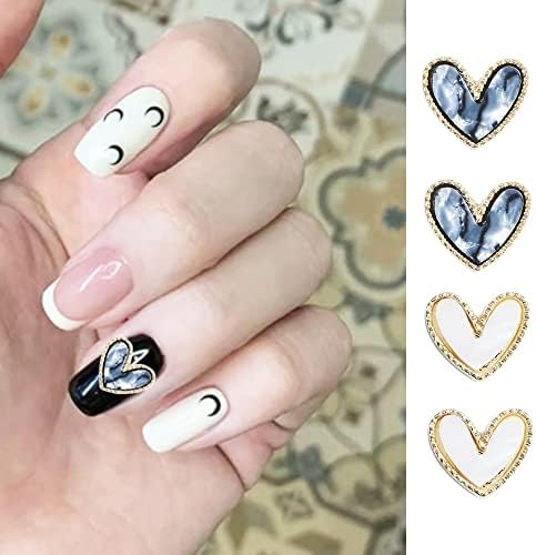 Bušilice za nokte Peach Love delikatni pribor za nokte Set za srce Nail Rhinestone 3D nail Art nakit Nail Art dekoracija -