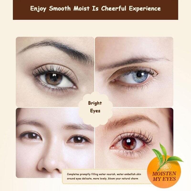 Skinge narančasti maski za patch hidratantno svjetlosne vrećice za oči vitamin C maska ​​za oči zeleni čaj Ekstrakt njege kože kože