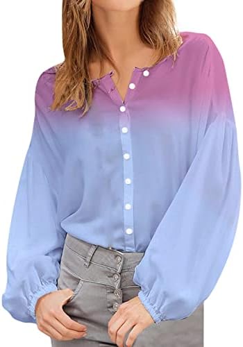 Bluza sa dugmadima 2023 ženska nova Casual labava modna košulja sa mjehurićima pamučne košulje za žene