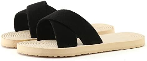 Wassece ljetne sandale za žene veličine 10 žena ravne papuče modne plažne papuče cipele Ljetne ravne papuče za muškarce široke pješačke