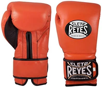 Cleto Reyes Kuka i petlje Kožni trening Boxing rukavice - Tiger Orange