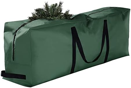 Torba za božićno drvo Extra veliki kontejneri za božićno skladištenje, odgovara do 9 Ft umjetna stabla za teške uslove rada 600D Oxford