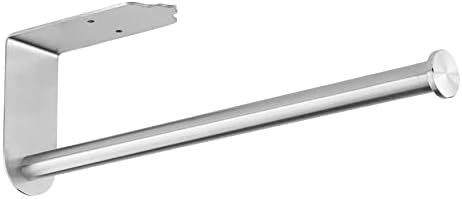 Držač papirnih ubrusa, samoljepljivi držač papirnih ubrusa ispod ormarića, dostupan u ljepilu i šrafovima, viseći stalak za papirne