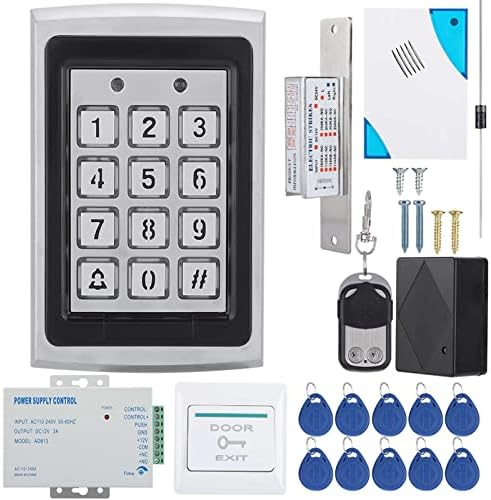 Komplet sistema za kontrolu pristupa tipkovnici brava za vrata 125KHz EM kartica za sistem kontrole pristupa vratima sistem kontrole