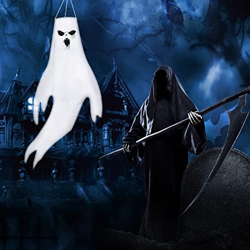 Ukrasi za Noć vještica na otvorenom Halloween ukrasi za dom Halloween Ghost ukrasi na otvorenom ukras Halloween Ghost wind wind wind