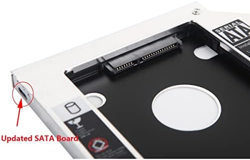 Univerzalni 9.5 mm SATA 2. Hard Disk HDD SSD optički zaljev Caddy Frame Tray za Acer Aspire M5-581tg M5-582pt M5-583p M5-582PT-6852