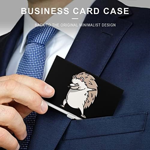 Dabbing jež poslovne lične karte držači slučaj zaštitne kutije Organizator preklop za muškarce žene