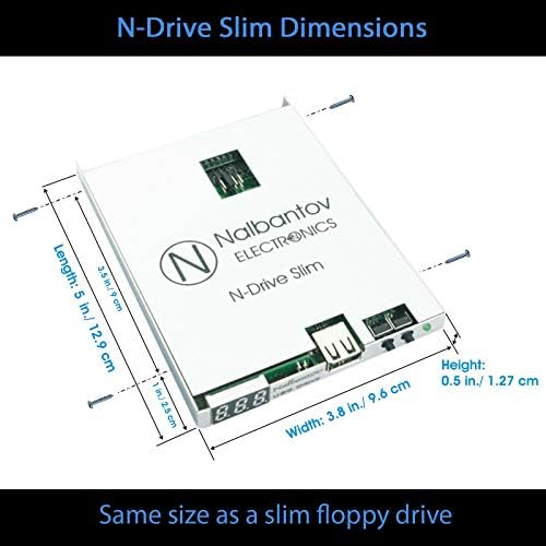 Floppy Disk USB Emulator Nalbantov N-pogon industrijski Slim-zamjena za TEAC FD-05HG