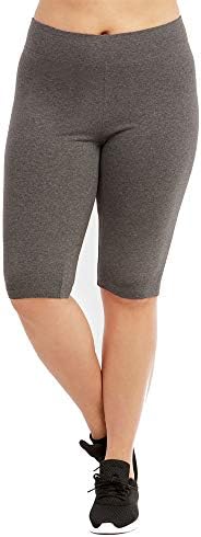 Popularne kratke hlače za bicikle plus veličine - pamučne hlače za bicikle. Bermuda duge kratke hlače za žene. Sjajna teretana, vježba