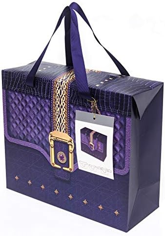 Luksuzne poklon torbe za rođendan i vjenčanje favorizira srednje ljubičastu