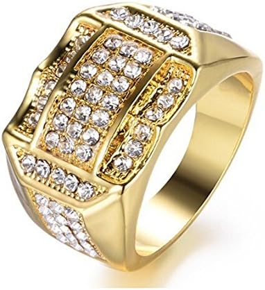 Vjenčano prstenje za žene dijamantni umetak muški muški prsten poslovni prsten rođendanski poklon Gif dobar poklon za djevojku, dečka,