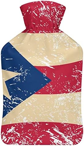 Portoriko Retro flaša za toplu vodu 1000ml sa mekanim poklopcem uklonjiva vreća za ubrizgavanje vode sa toplim hladnim pakovanjem