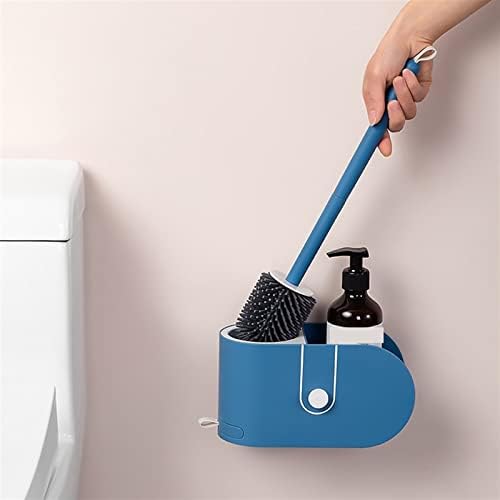 KNFUT toaletne četke i držači, dizajn wc četkica za čišćenje zidova četkica za čišćenje sa postoljem za apsorpciju vode i spremnik
