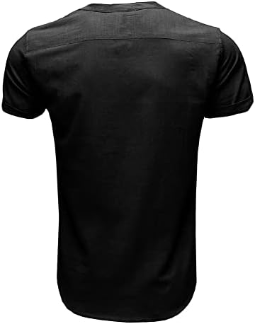 Yeefine muške polo majice kratki rukav mišićni vježbanje osnovni tee casual slim fit golf tshirts