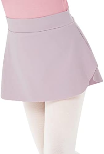 Loyan Ballet namotaj suknje šifon elastična struka plesna odjeća 2 sloja suknje za djevojčice aktivna teretana joga klizanje