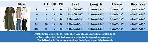Miashui ženske haljine ženske pamučne haljine letnje duge haljine sa džepovima Francuska Swing haljina