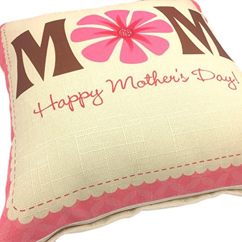 Vaš osmijeh majčin dan pamuk posteljina kvadratna dekorativna bacač jastučni jastuk za jastuk 18x18 inča