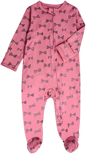 Baby Girl Pijamas s matten manžete, mekani spavaći za dugi rukav