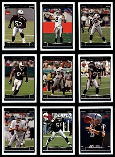 2006 topps Oakland Raiders Gotovo kompletan timski set Oakland Raiders NM / Mt Raiders