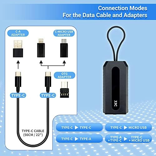 JJC Mulit-Functional Type-C kabl za prenos podataka sa USB C do Micro USB / USB A / Light / USB 3.0 OTG adapter komplet za prenos