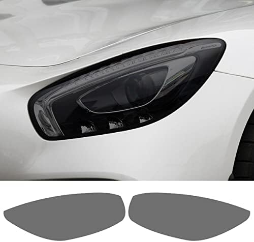 Lylco 2 kom. Zaštitna folija zaštitna folija Prozirna crna TPU naljepnica, za Mercedes Benz AMG 2 vrata C190 R190