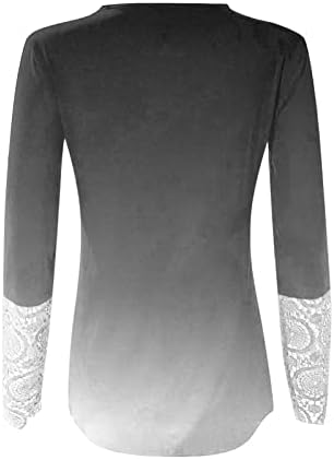 Ženska bluza s dugim rukavima Jednostavna osnovna majica Prevelika modna bluza za bluzu za slobodno vrijeme All-utakmica vrhovi Trendy bluzeu pulover