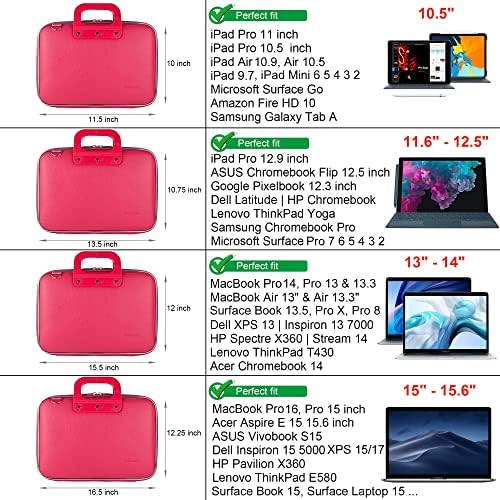 9-11 inča torba za tabletu Zaštitna aktovka za nošenje za Lenovo tab P11 Plus, joga tab 11, tab M10 Plus, iPad Pro 11, iPad 10,9,