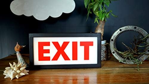 Izlaz na znak | EXIT Lightbox | Sign Svjetlosni okvir | Izlaz iz svetla | Izlazno svjetlo znaka | Lightbox znak | Izlaz iz znaka svjetla