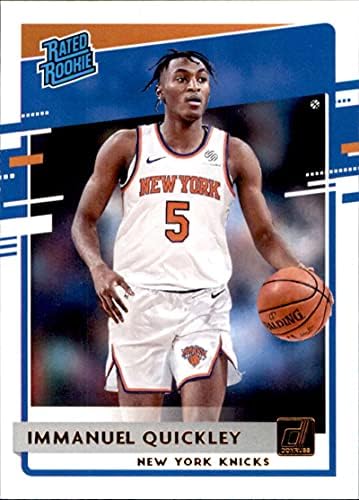 2020-21 Donruss # 213 Immanuel Quickley New York Knicks Rookie Basketball kartica