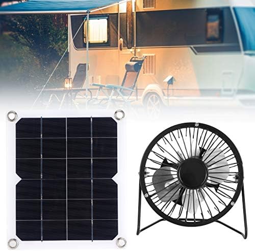 Walfront 10w vanjski ventilator na solarni pogon fotonaponski Ventilator za solarne panele za kućne putne pileće kuće ventilator za