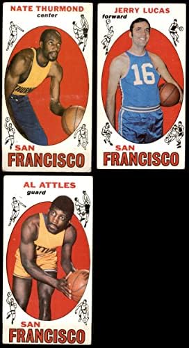 1969-70 TOPPS San Francisco Warriors Team Set San Francisco Warriors GD + Warriors