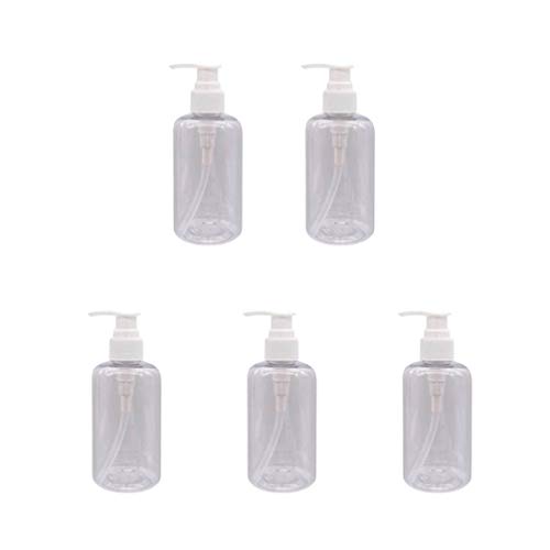 Topbathy 5pcs SOAP dispenzer boce čiste plastične losione sapune sa sapunom za pumpe za tekući organski sapun dispenzer 250ml