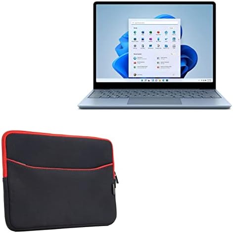 Kućište Boxwave Kompatibilan sa Microsoftovim površinskim laptop-om Idite 2 - Softtsuit sa džepom, mekani torbica Neoprene poklopac