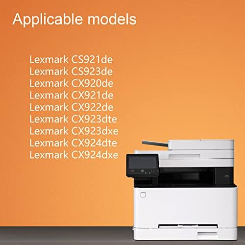 Saiboya prerađeni Cs921 CS92X 76c00k0 Crni Toner zamjena za Lexmark CS92X CS920 CS923 CX920 CX921 CX922 Cx923 CX924 štampače.