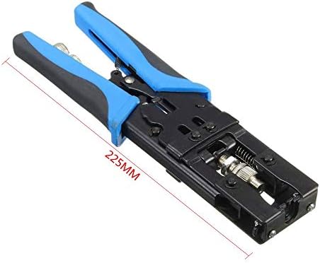 BNC / RCA / F / F Crimp Connector Coax Compressem Crimper Tool RG59 / 58/6 CABLE CUTER