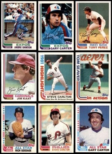 1982 TOPPS Baseball Complete Set 6.5 - EX / MT + - Baseball Complete setovi