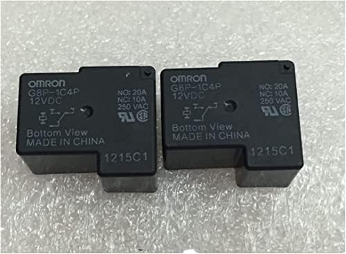 Wkqifeil relej 50kom G8p-1c4p 12VDC/24VDC G8P-1C4P-12VDC G8p-1C4P-24VDC G8P-1C4P-12V G8P-1C4P-24V 5PINS 20a relej snage