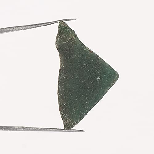 Prirodni grubi zeleni žad 31,50 CT Izlječenje kristalno labav dragulj za taksiranje