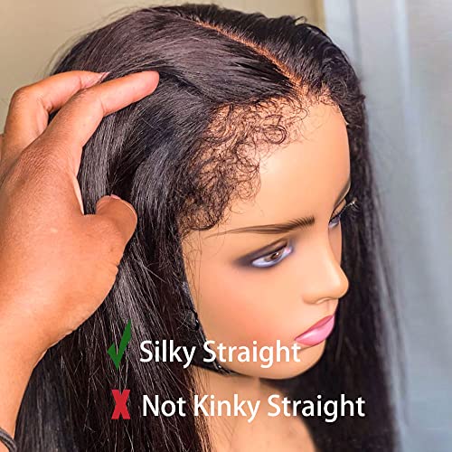 13x6 Kinky Curly ivice čipka prednja perika 180% gustina kovrčava beba kosa čipka ravna ljudska kosa perike Kinky Curly ivice prirodna