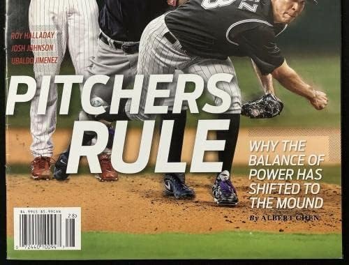 Roy Halladay potpisan Sports Illustrated 7 / 5 / 10 bez etikete Phillies Autograph JSA - MLB Magazines sa autogramom