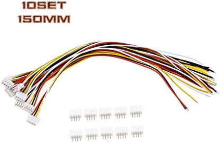 Ožičenje kola 10 kompleta konektor žičanog kabla od 150 mm DIY SH1. 0 JST 4-pinski elektronski linijski priključni utikač sa jednim