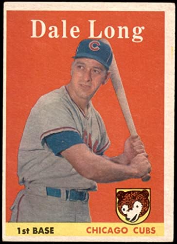 1958 TOPPS # 7 Dale dugi Chicago Cubs VG / EX MUBI