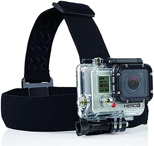 Navitech 8 u 1 akcijski dodatak za kombiniranje fotoaparata sa sivom futrolom - kompatibilan sa denver ACT-5002 akcijskom kamerom
