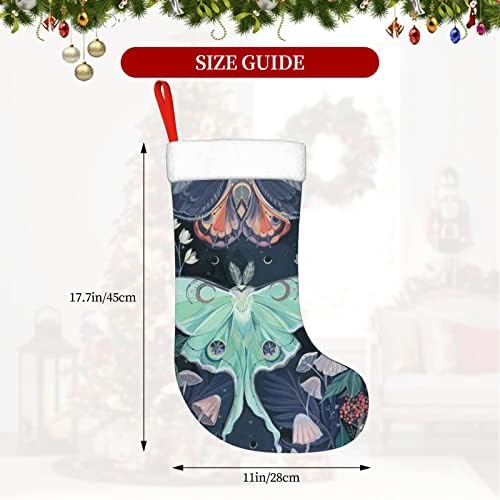PSVOD lijepa moljac Nova Godina Božić ukrasne čarape visi Božić čarape